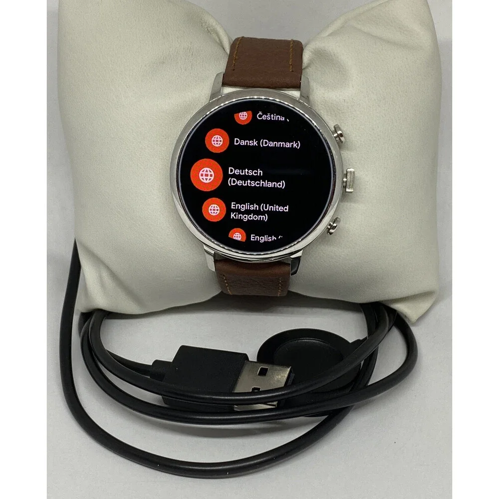Fossil Gen 4 Authentic Digital Dial Smart Watch Custom Band FTW6017 DC104